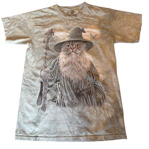 The Mountain Wizard Cat T-Shirt